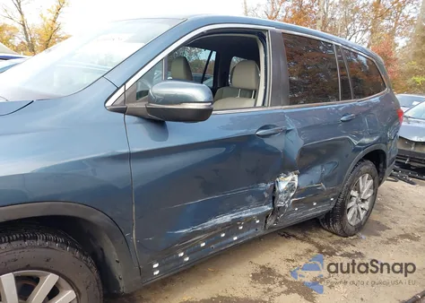 2020 Honda Pilot Awd Ex-L из США, поврежденный, VIN 5FNYF6H55LB021372